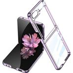 Ftt Samsung Galaxy Z Flip 6 Kılıf Fold Element Kapak - Mor