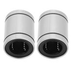 FTVOGUE LM20UU Lineer Hareket Rulmanları, 2 Adet LM20UU Lineer Hareket Rulmanları, Rulman çeliği Malzemesi, Oynak Düz Rulman, Hırdavat yatağı