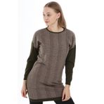 Ftz Women 21-1236 Haki Desenli Kadın Tunik