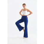 Ftz Women 30172 Saks Mavi Scuba Crep Kadın Pantolon
