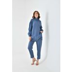 Ftz Women İndigo 30716 Kadın Modal Pantolonlu Takım