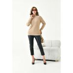 FTZ Women Kadın Basic Kazak Bej 20878 - 38 - 40