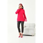 FTZ Women Kadın Basic Kazak Fuşya 20878 - 42 - 44