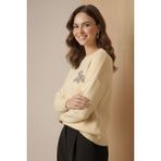 Ftz Women Kadın Fiyonk Detaylı Kazak Taş 20790 - 38 - 40