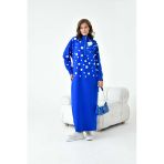 Ftz Women Kadın İki İp Elbise Saks Mavi 30902