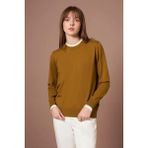 Ftz Women Kadın Ribana Detaylı Kazak Oriw 25290 - 42 - 44