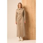 FTZ WOMEN Kadın Safir Elbise Beige 31261