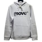 Fuba Kapşonlu Sweat Move Beyaz