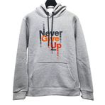 Fuba Kapşonlu Sweat Never Gri