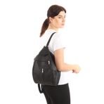 fubileather Hakiki Deri Yumuşak Dokulu Sırt Çantası, Omuz Askılı Çanta