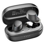 Fuchsia Agile Dots Ultra Hafif Bluetooth 5.3 Kablosuz Tws Kulaklık - Siyah