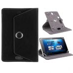 Fuchsia Alcatel 1T10 2020 10 inç Uyumlu 360° Dönebilen Standlı Kapaklı Universal Tablet Kılıfı