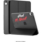Fuchsia Apple iPad 11. Nesil A16 2025 Uyumlu 11 Inç Standlı Katlanabilir Smart Cover Tablet Kılıfı - Siyah