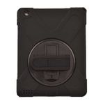 Fuchsia Apple iPad 2 3 4 Uyumlu Defender Zırh Askılı 360° Dönebilir Standlı Tam Koruma Tablet Kılıfı