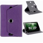 Fuchsia Apple iPad 7.8. Nesil 10.2 inç Uyumlu 360° Dönebilen Standlı Kapaklı Universal Tablet Kılıfı