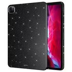 Fuchsia Apple iPad Pro 11 2022 Uyumlu Işıltılı Lila Tablet Kılıfı