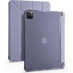 Fuchsia Apple Ipad Pro 4. Nesil M2 2022 11 Inç Uyumlu Kalemlikli Tablet Kılıfı - Mor