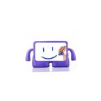 Fuchsia Galaxy Tab S10 Lite / S10 FE 11" ile Uyumlu kOkO Eğlenceli Standlı Yumuşak Çocuk Tablet Kılıfı Mor