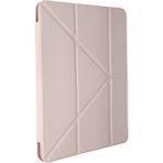 Fuchsia Galaxy Tab S6 Lite SM-P613 128GB 10.4" Kalem Bölmeli Tablet Kılıfı - Rose Gold