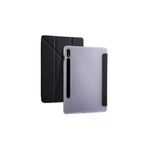 Fuchsia Galaxy Tab S9 Fe Plus 12.4 inç Uyumlu Kalem Bölmeli Stand Özellikli Akıllı Kırmızı Tablet Kılıfı