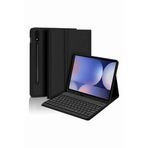 Fuchsia Galaxy Tab S9 Plus / S9 FE Plus Uyumlu 12.4" Klavyeli Tablet Kılıfı