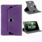 Fuchsia Huawei MatePad T10 9.7 inç Uyumlu 360 Dönebilen Standlı Kapaklı Universal Pembe Tablet Kılıfı