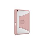 Fuchsia iPad 10.5 (7.Nesil) ile Uyumlu 360° Dönebilen Standlı Pino Tablet Kılıfı Rose Gold