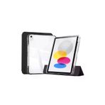 Fuchsia iPad 10. Nesil Uyumlu Airbagli Manyetik Ayrılabilen Sliding Siyah Tablet Kılıfı