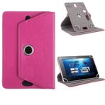 Fuchsia iPad 9. Nesil 10.2 inç Uyumlu 360° Dönebilen Standlı Kapaklı Universal Tablet Kılıfı