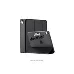 Fuchsia iPad Air 13 2025 M3 Çip Uyumlu Standlı Katlanabilir Smart Cover Lila Tablet Kılıfı