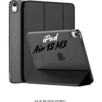Fuchsia iPad Air 13 2025 M3 Çip Uyumlu Standlı Katlanabilir Smart Cover Siyah Tablet Kılıfı