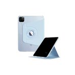 Fuchsia iPad Air 13 inç 2024 360 Derece Dönebilen Standlı Pino iPad Tablet Kılıfı
