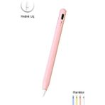 Fuchsia iPad Uyumlu Çocuk Boy Eğime Duyarlı ve Avuç Içi Reddetmeli Aktif Dokunmatik Tablet Kalemi - Pembe