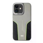 Fuchsia İphone 11 İle Uyumlu Hbc-264 Lambor Karbon Fiber Sport Naturel Grey Kapak