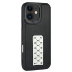 Fuchsia İphone 11 İle Uyumlu Hbc-265 Madrid Kablosuz Şarj Özellikli Standlı Siyah Kapak