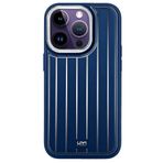 Fuchsia iPhone 13 Pro Max Kılıf HBC-190 Kolaj Kapak - Lacivert