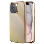 Fuchsia İphone 14 İle Uyumlu Hbc-242 Dividing Kablosuz Şarj Özellikli Çöl Titanyum Kapak