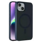 Fuchsia İphone 14 İle Uyumlu Tuna Pc Slim Lacivert Kablosuz Şarj Özellikli Kapak