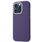 Fuchsia İphone 14 Pro İle Uyumlu Hbc-263 Monaco Derin Mor Kapak
