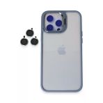 Fuchsia İphone 14 Pro İle Uyumlu Roblox Lens Standlı Sierra Blue Kılıf