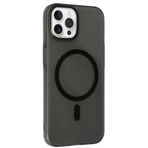 Fuchsia İphone 14 Pro İle Uyumlu Tuna Pc Slim Siyah Kablosuz Şarj Özellikli Kapak