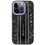 Fuchsia İphone 14 Pro Max Uyumlu Hbc-188 Astra Siyah Kılıf