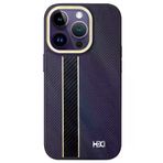 Fuchsia İphone 15 Pro İle Uyumlu Kılıf Hbc-163 Times Derin Mor Kapak