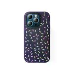 Fuchsia iPhone 15 Pro Kılıf HBC-222 Bern Kapak - Derin Mor