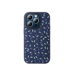 Fuchsia iPhone 15 Pro Kılıf HBC-222 Bern Kapak - Lacivert