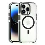 Fuchsia İphone 15 Pro Max İle Uyumlu Bella Siyah Kablosuz Şarj Özellikli Kapak