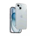 Fuchsia İphone 15 Pro Max İle Uyumlu Crystal Şeffaf Slim Kılıf