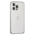 Fuchsia İphone 15 Pro Max İle Uyumlu Metal Bumper Gri Mat Kapak