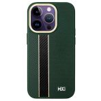 Fuchsia İphone 15 Pro Max Uyumlu Hbc-163 Times Koyu Yeşil Kılıf