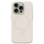 Fuchsia İphone 15 Pro Max Uyumlu Hbc-300 Beat Beyaz Kablosuz Şarj Özellikli Kılıf